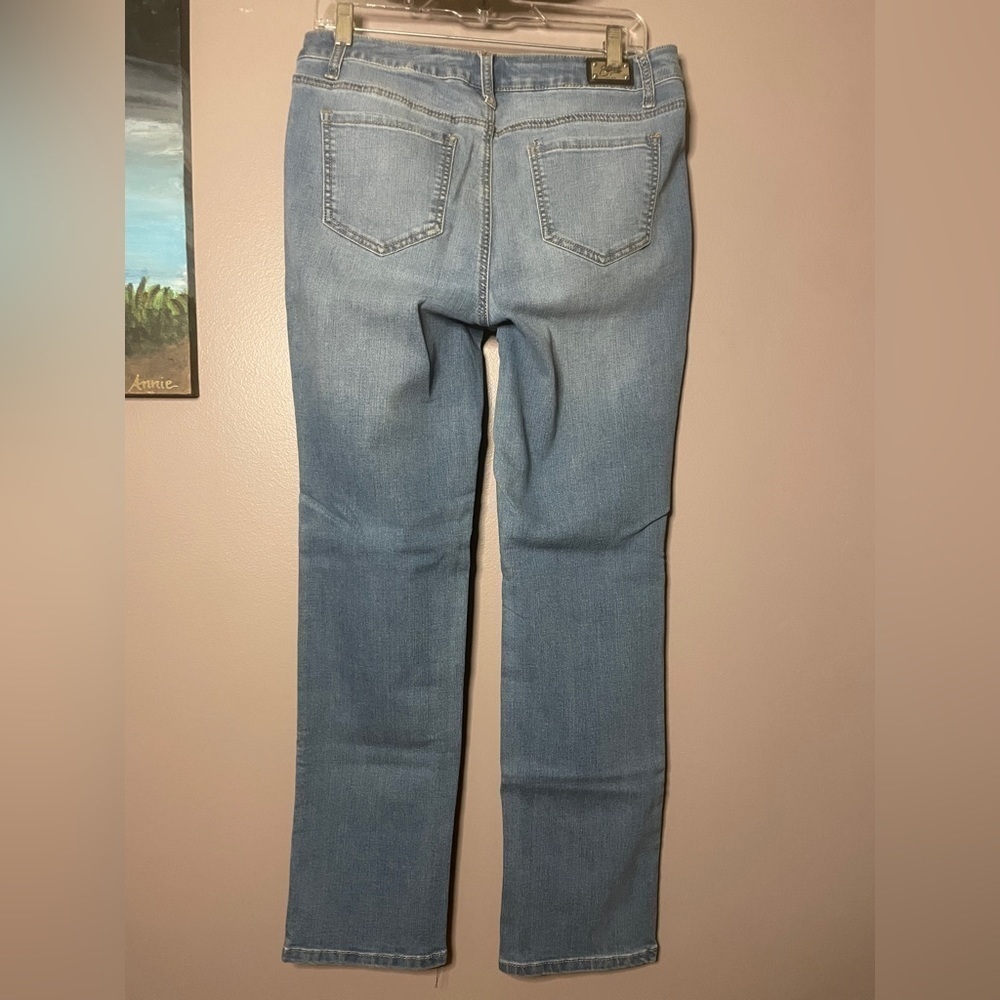 Earl Jean Distressed Mid Rise Boyfriend Jeans - Picture 4 of 6
